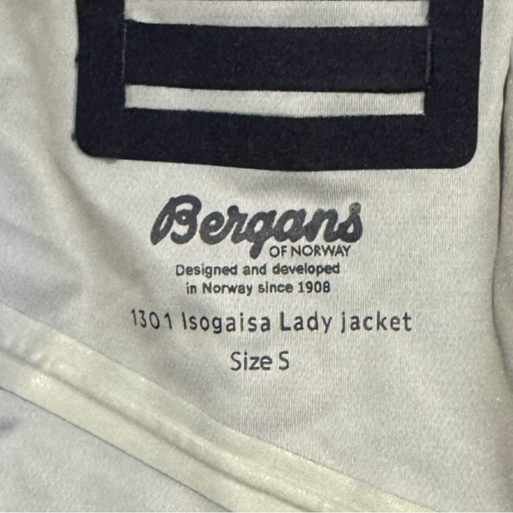Bergans Ski Snowboard Shell Jacket Recco Isogaisa Lady Small Techcore Technical - Picture 6 of 15